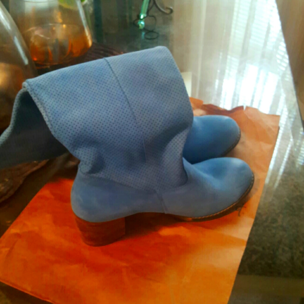 Cobalt blue  Zopato handmade boots